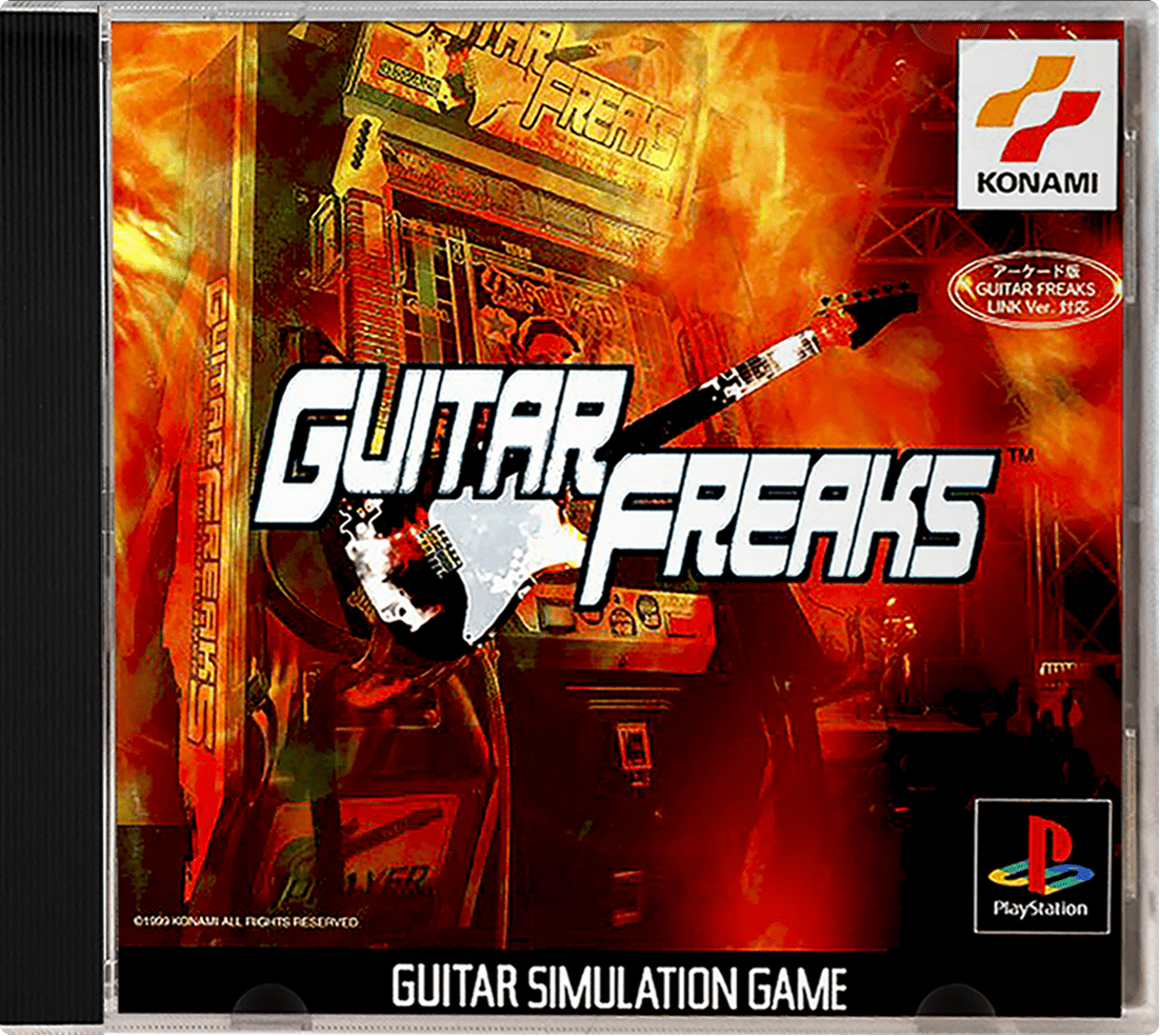 Guitar Freaks box art for Playstation